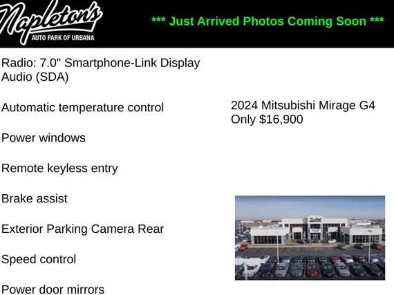 MITSUBISHI MIRAGE G4 2024 ML32FUFJ8RHF08168 image